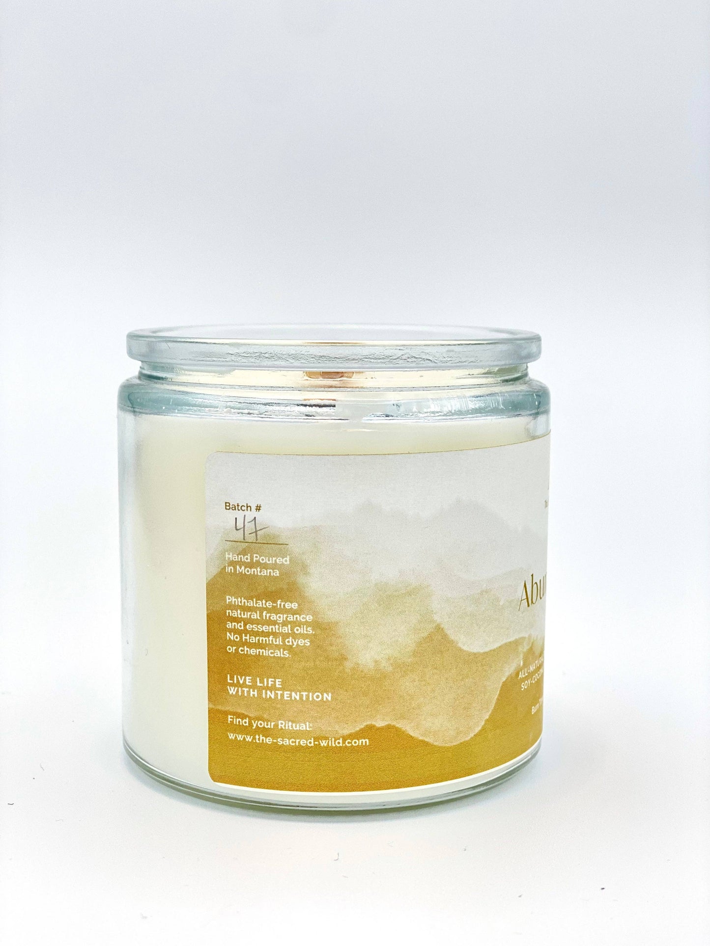 Abundance Intention Candle